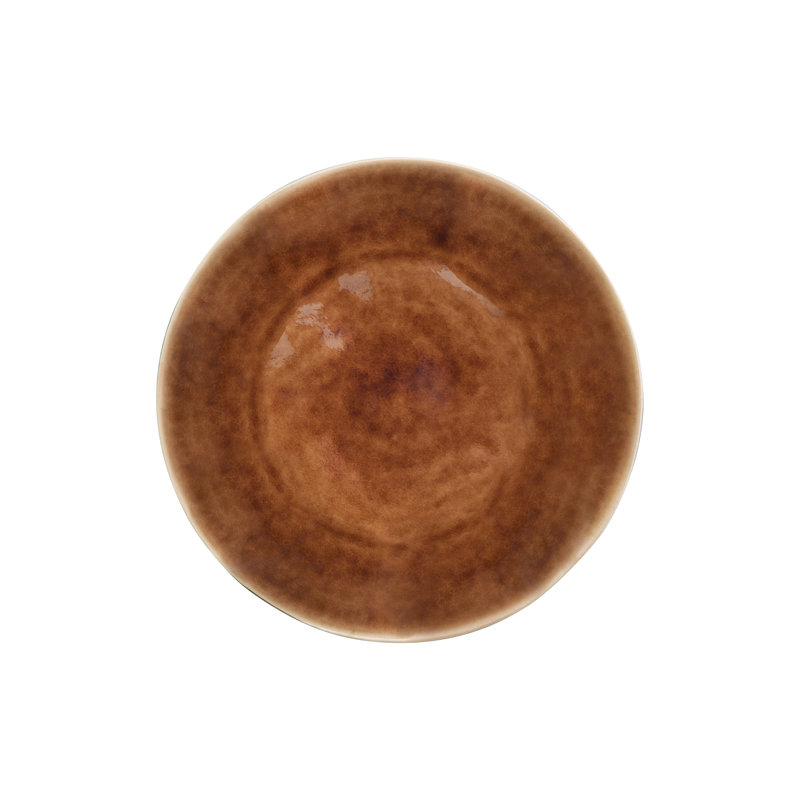 Assiette plate en grès de 10,75 po Riviera, ensemble de 6