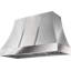 Alto 48 in. Convertible Wall Mount Custom Range Hood in Stainless Steel