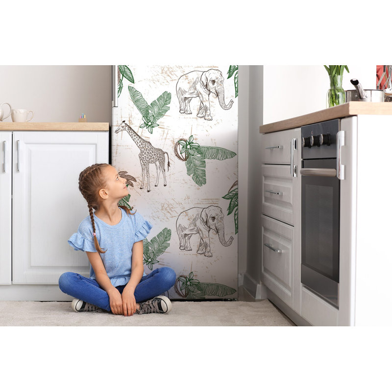 Animals Door Decal