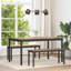 Metal Base Dining Table-1698938366-1698938360
