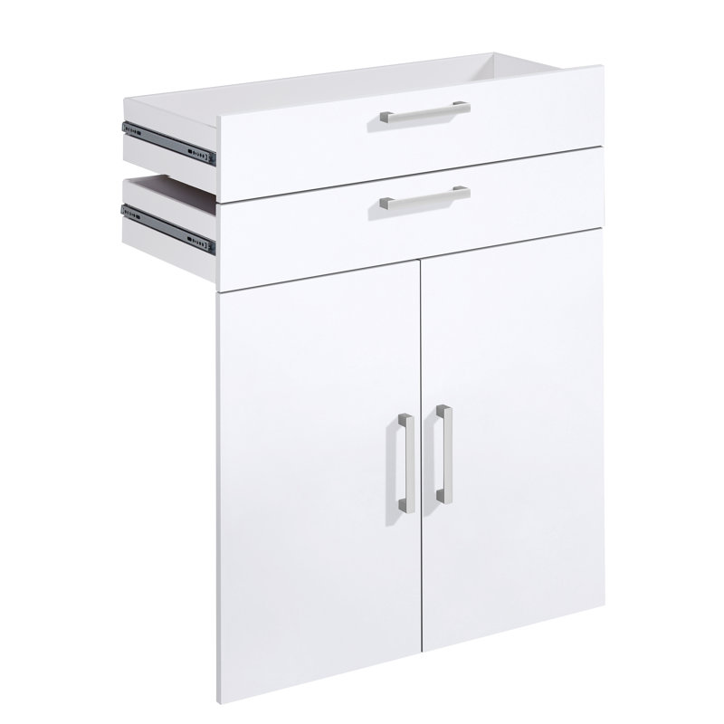 Woolum Engineered Wood Cabinet Doors, White