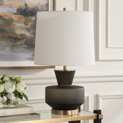 Lampe de table noire Trentino
