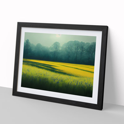 Irresistible Bluebell Field - Single Picture Frame Print