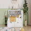 Lit de jour simple en bois avec 2 tiroirs, lit de jour avec tablette de rangement et ports de chargement USB-224250777-224250776