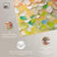 Ensemble de motifs colorés de poissons colorés II par Art Remedy-112545031-112545035