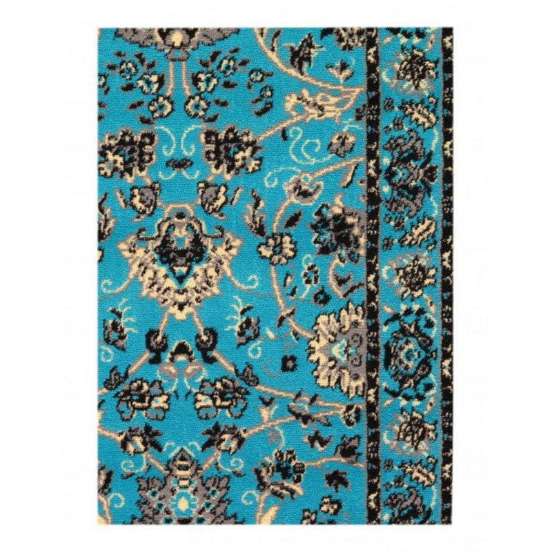 Oriental Area Rug in Blue