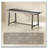 Industrial Wood Grain Steel Leg Long Dining Table-548704108