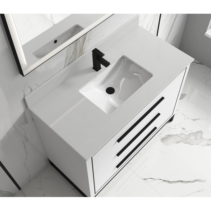 Ensemble de meuble-lavabo simple 48 po Dunfee