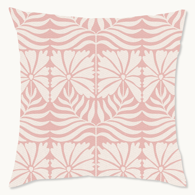Floral Pillow Cover