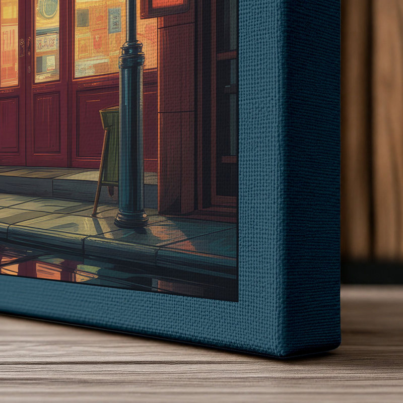 Print, 30x20 - 76.2 x 50.8 cm, Teal Border