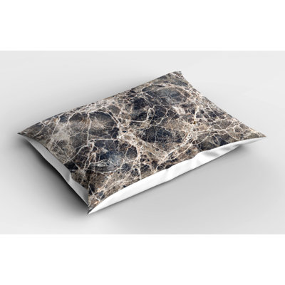 Marble Polyester Abstract Sham Set
