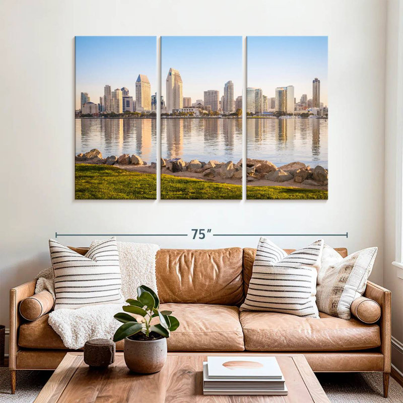 Sireci San Diego Sunrise, 24" H x 38" W