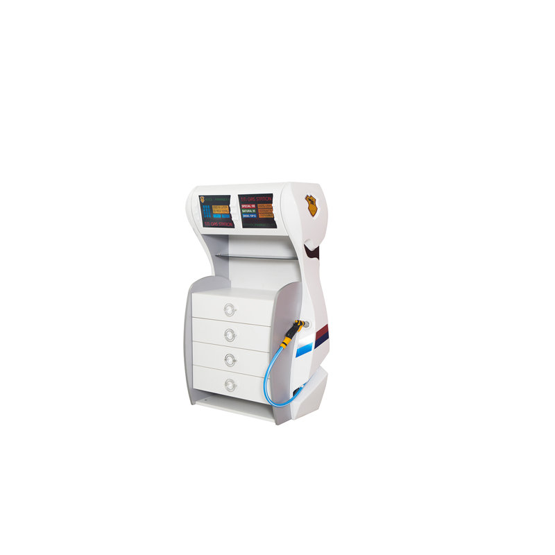 Commode à pompe à gaz Akimi Turbo, commode pour enfants, mobilier de chambre de voiture de course, décoration de chambre d'enfant