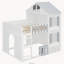 Lit superposé double pour lit d'enfant, mobilier de chambre moderne et ludique, gris clair-162117843