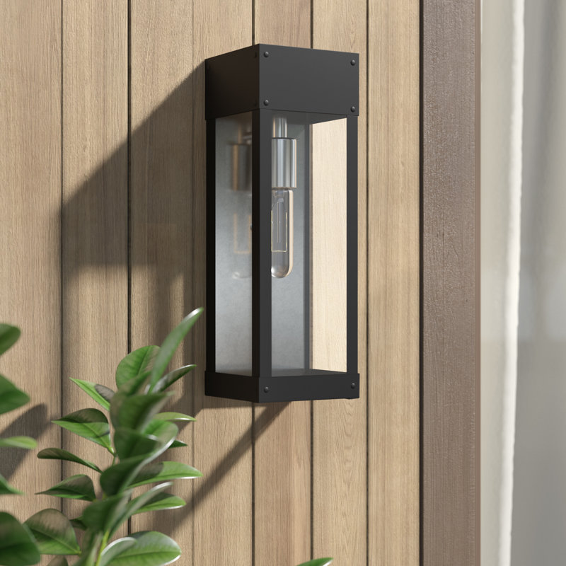 Throncliffe Wall Light, 15" H x 5" W x 5" D, Scandinavian Grey