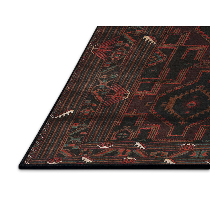 Southwestern Indoor Rug, Rectangle 6' x 9'