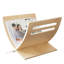 Portwood Wood Free Standing Magazine Rack-798230120