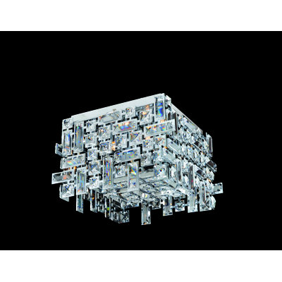 Vermeer 4 LT Clear Flush Mount Allegri