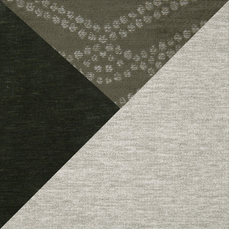 Causeuse en microfibre texturée moderne 78 po avec coussins de dossier réversibles, mousse confortable à haute densité, pieds en bois élégants et coussins inclus.