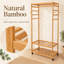 Billman 78.5 cm Rolling Clothes Rack