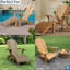 Chaise Adirondack en teck Avenya