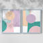 Papier Daydream I - impression encadrée de qualité supérieure - prête à être accrochée - aucun clou requis - aucun clou requis-1966956695-1966956703