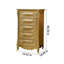 Commode d'appoint European Champagne