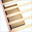 Structure de lit de jour rembourrée avec 2 tiroirs de rangement-131522563