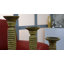 Bougeoir de table en bois-677650746