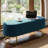 65" Storage Bench with Gold Legs,Velvet End of Bed Bench for Living Room, Window, Entryway-1439655919-1439655914