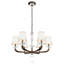 Emilea 6 - Light Glass Chandelier-21589795