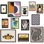 97 décor rétro éclectique Wall Art Collage - Maximalist Decor estampes d'art moderne pour la décoration murale, esthétique éclectique Home Decor, Cool Funky Decor rétro affiches de Bauhaus pour chambre à coucher (non encadrées)