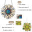Panneau de vitrail Sunflower-1192610382