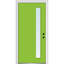 Porte d'entrée pré-suspendue en acier peint 1 lumière-40559149-40559150-40559154