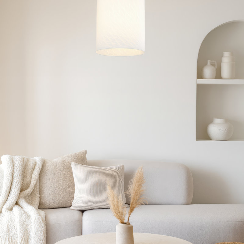 Luminaire suspendu cylindrique 3 lumières 