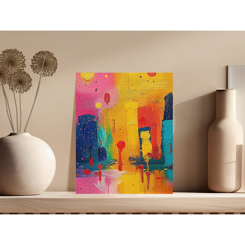 Abstract Painting Wall Art, Canvas Print, Modern Art Decor, Vivid Abstract Artwork, Home Decor Canvas, Contemporary Abstract Art