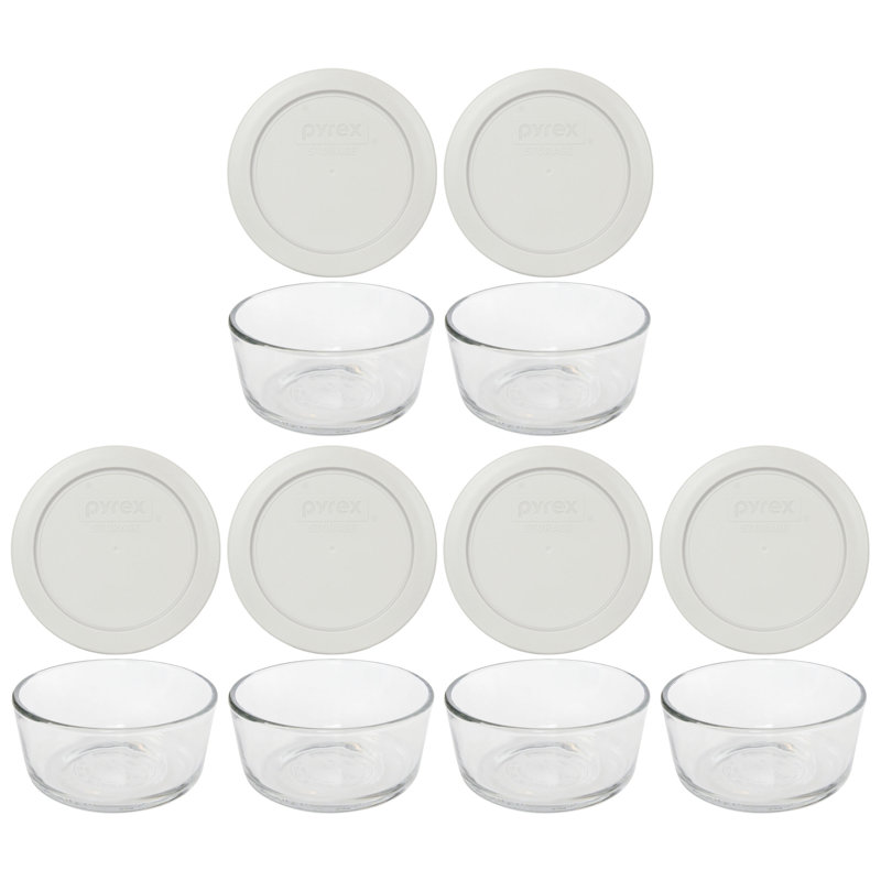 Ensemble de 6 contenants alimentaires Badriya, Argent soyeux