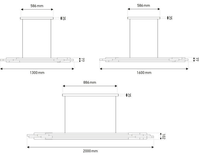 Org 5 - Light LED Pendant