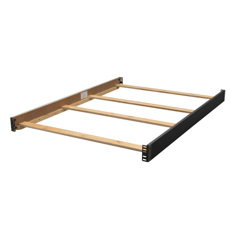 Rails pour lit double en bois Delta Children # 0050, noir ébène, Ébène