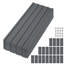 20-Pack Corrugated Metal Roofing Panels 42.52x16.77" | Heavy Duty Galvanised Steel Roof Sheets with Screws for Carports, Porch, Pergola & Sheds-136265901