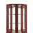 6 Shelf Corner Curio Display Cabinet With Lights, Mirrors And Adjustable Shelves(E26 Light Bulb Not Included)-891318734