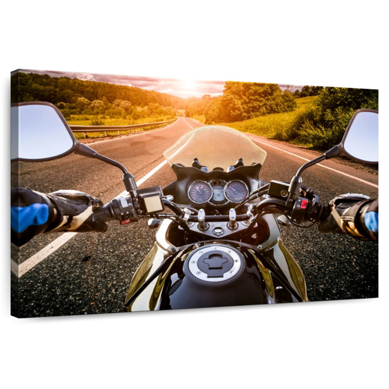 Moto route Mehar Asphalt, H 26 po x l 39 po