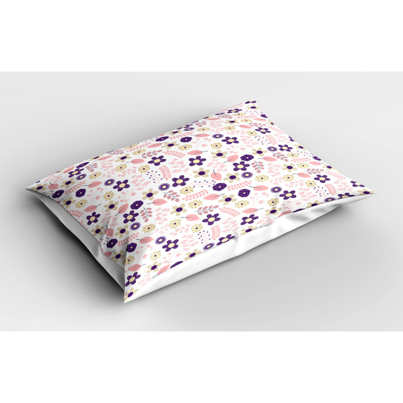 Spring Polyester Sham Set, Twin