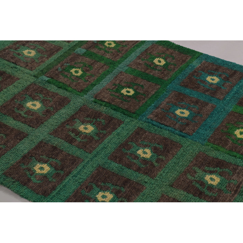 Vintage One-of-a-Kind 3'4X6'5 Hand Knotted Area Rug