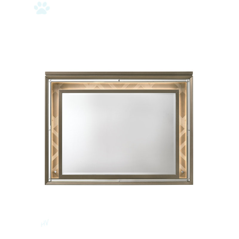 Miroir moderne avec DEL pour salon
