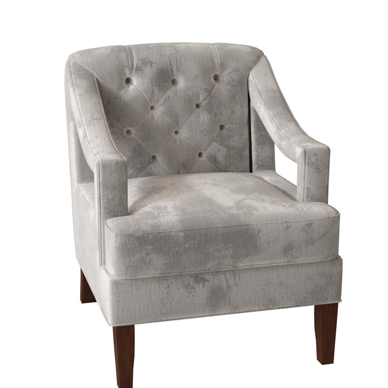 Armchair, Grayson Charcoal, Burnished Brown
