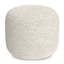 Pouf rond rembourré l 18 po Chantal