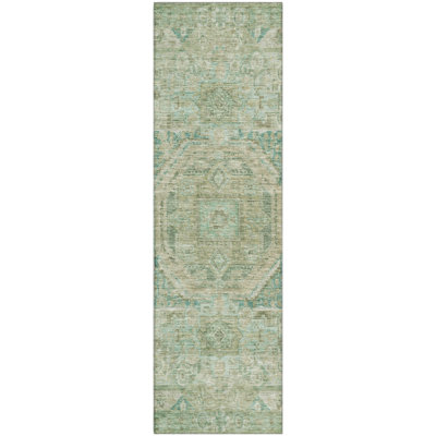 Premium Machine Washable Lubbers AMF1743 Global Rug