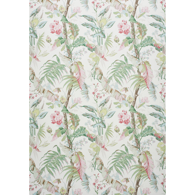 Tropique Wallpaper, Blush