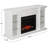Henstinger Touch Screen Electric Fireplace with Bookcase